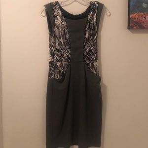 BCBG Max Azaria print sheath